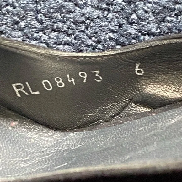 Stuart Weitzman Black Suede Pointed Slingback Heels with Red Buckle Accent - Picture 7 of 8